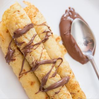 Clătite cu ciocolată