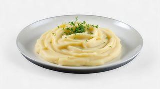 Potato puree with truffles