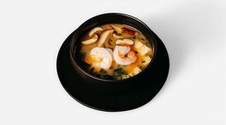 Miso Soup Shrimps