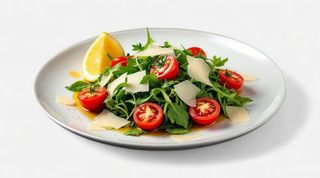Rucola, cherry tomatoes & parmesan