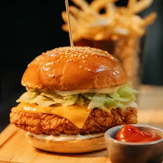 CHICKEN BURGER 350g