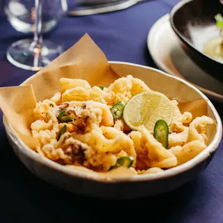 FRITTO MISTO WITH PAPRIKA AIOLI AND CHILLI 220g