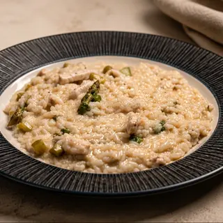 RISOTTO CHICKEN & ASPARAGUS