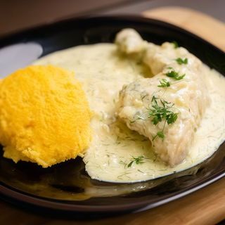 Ciulama de pui cu ciuperci