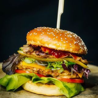 Burger chicken