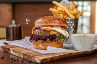 The Vintage burger