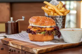Portuguese burger