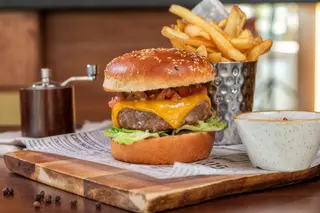 Mexican burger