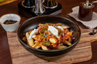 Chili disco fries