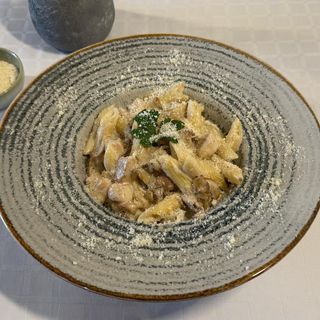Penne Funghi e Pollo