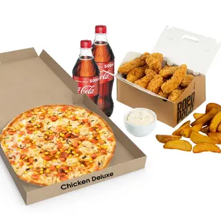 Combo Chicken Taste + 2 Cola 0.5 l
