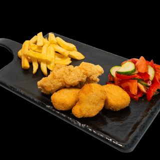 Meniu mixt nuggets & crispy
