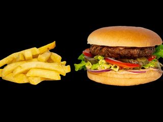 Meniu burger vegetarian