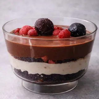 brownie la pahar