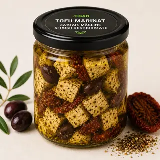 Tofu in stil mediteraneean