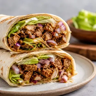 Burrito vegan + baton energizant