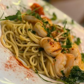 Spaghetti AOP cu creveti