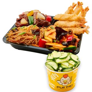 Meniu X- Big Box si salata