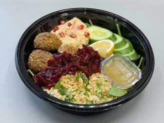 Salata Falafel si Bulgur