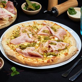 Pizza Mortadella e Pistacchio 620g