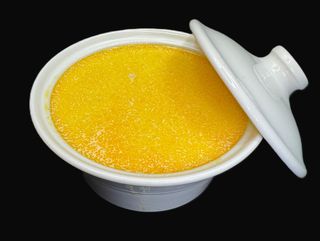 Ciorba de burta implinita cu smantana si usturoi