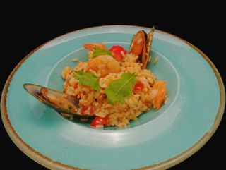 Risotto cu fructe de mare