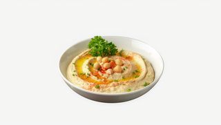 Humus cu focaccia