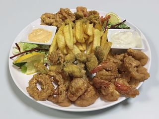 Platou cu fructe de mare - 2 persoane