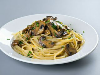 Spaghetti cu ciuperci