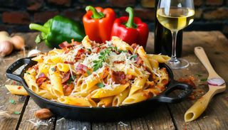 Penne al forno rustico