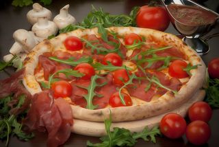 Pizza con prosciutto crudo Ø 31cm