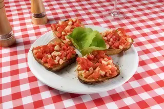 Bruschete cu rosii