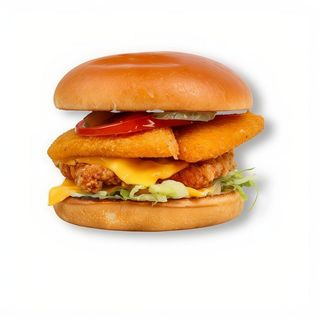 Crispy Chicken&Cheese Burger