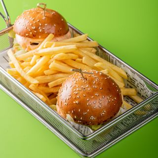 Mini Cheeseburger Box