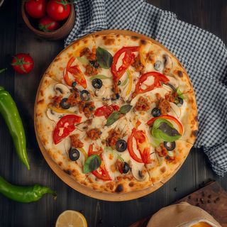 PIZZA VEGETARIANA (400.00 g) 