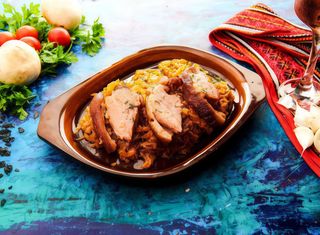 Varză călită cu ciolan