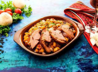 Iahnie de fasole cu ciolan