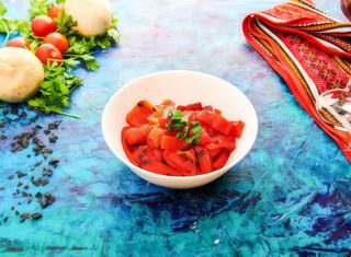 Salată de ardei copți