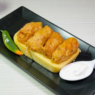 Sarmale cu mamaliguta - ardei iute si smantana