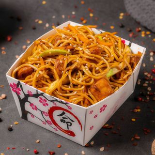 Noodles de grâu cu pui și legume 400g