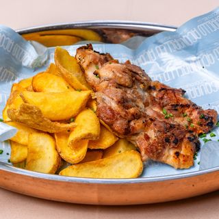 Coscia di pollo alla griglia