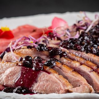 Piept de rață cu afine