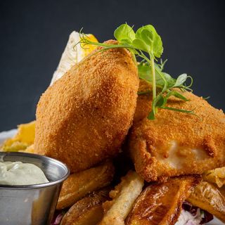 Butterfish in crusta de caju