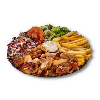 Dabo de vită &curcan la farfurie medie