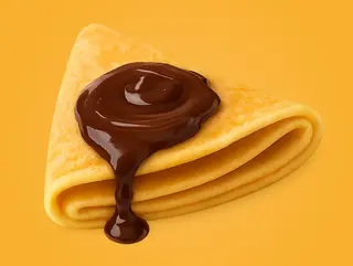 Clătite cu Nutella
