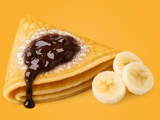 Clătite cu Nutella și banane
