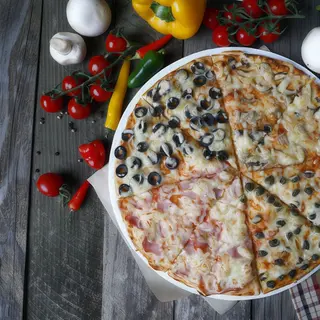 Pizza Quattro Stagioni mica Ø 26cm