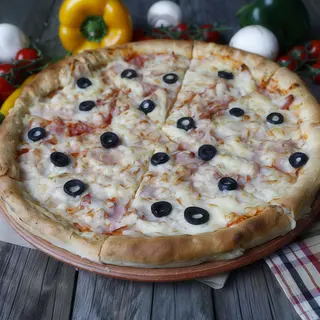 Pizza Dallas mare cu margine americana  Ø 32cm