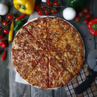 Pizza Bolognese mare cu margine king  Ø 32cm