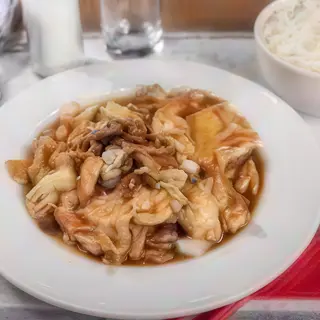 Pui cu ciuperci